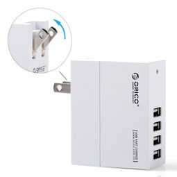 Oricodcp 4U WH 4口USB平板電腦充電頭 一款多功能的計算機及通訊設備配件